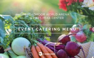 Event Catering Menu