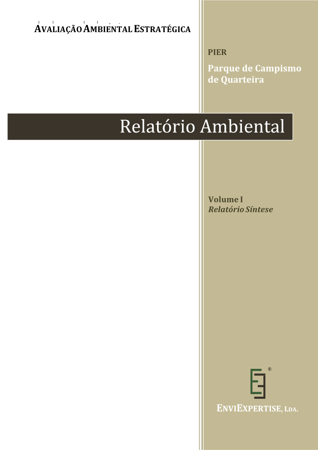 Relatório Ambiental