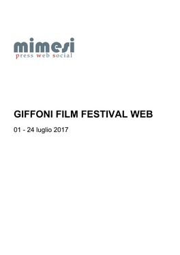 Giffoni Film Festival Web