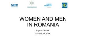 Women and Men in Romania