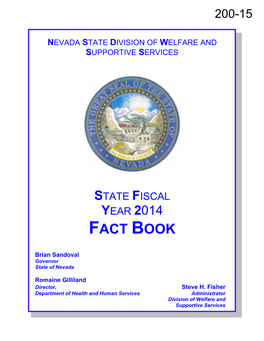 200-15: State Fiscal Year 2014 Fact Book