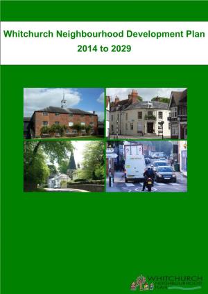 Whitchurch Neighbourhood Development Plan 2014-2029