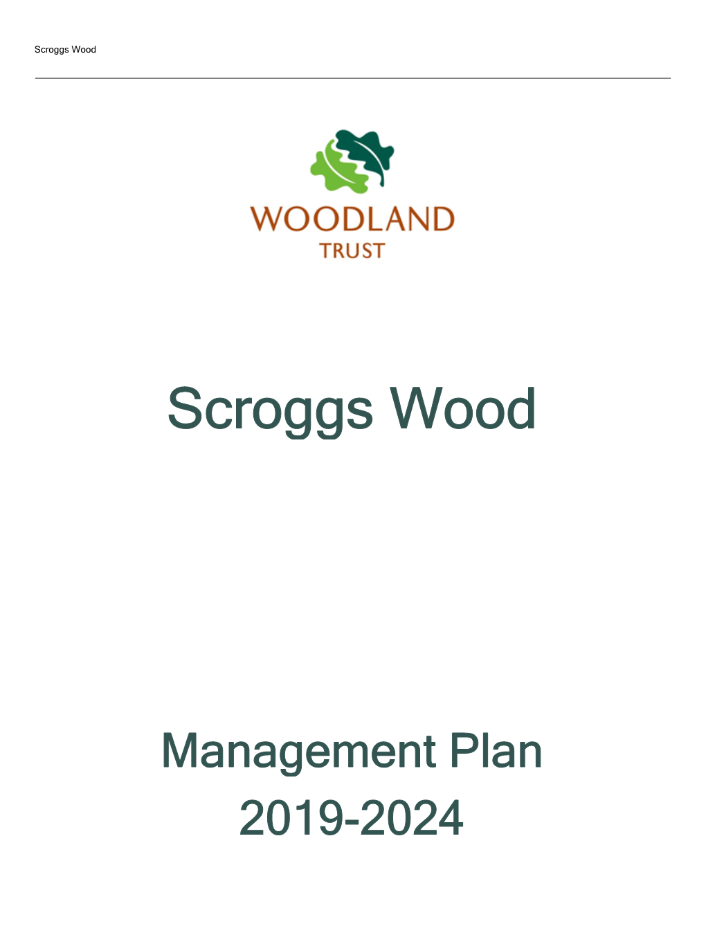 Scroggs Wood