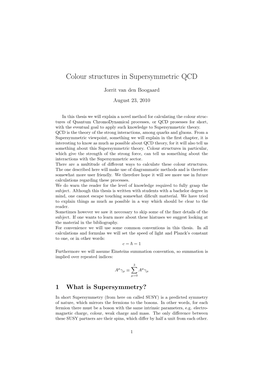 Colour Structures in Supersymmetric QCD