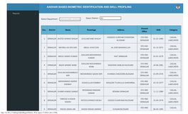 Aadhar Based Biometric Identification and Skill Profiling