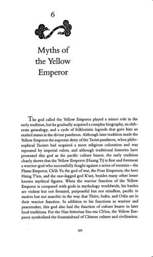 Myths of the Yellow Emperor