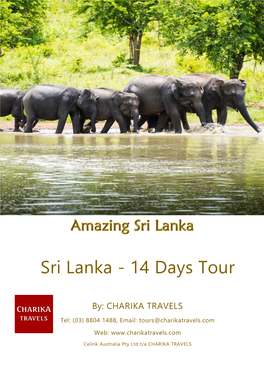Sri Lanka - 14 Days Tour