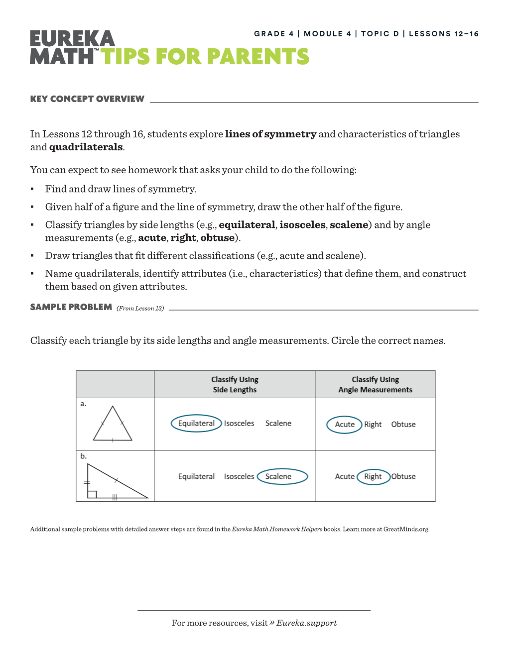 Classify Each Triangle by Its Side Lengths and Angle Measurements