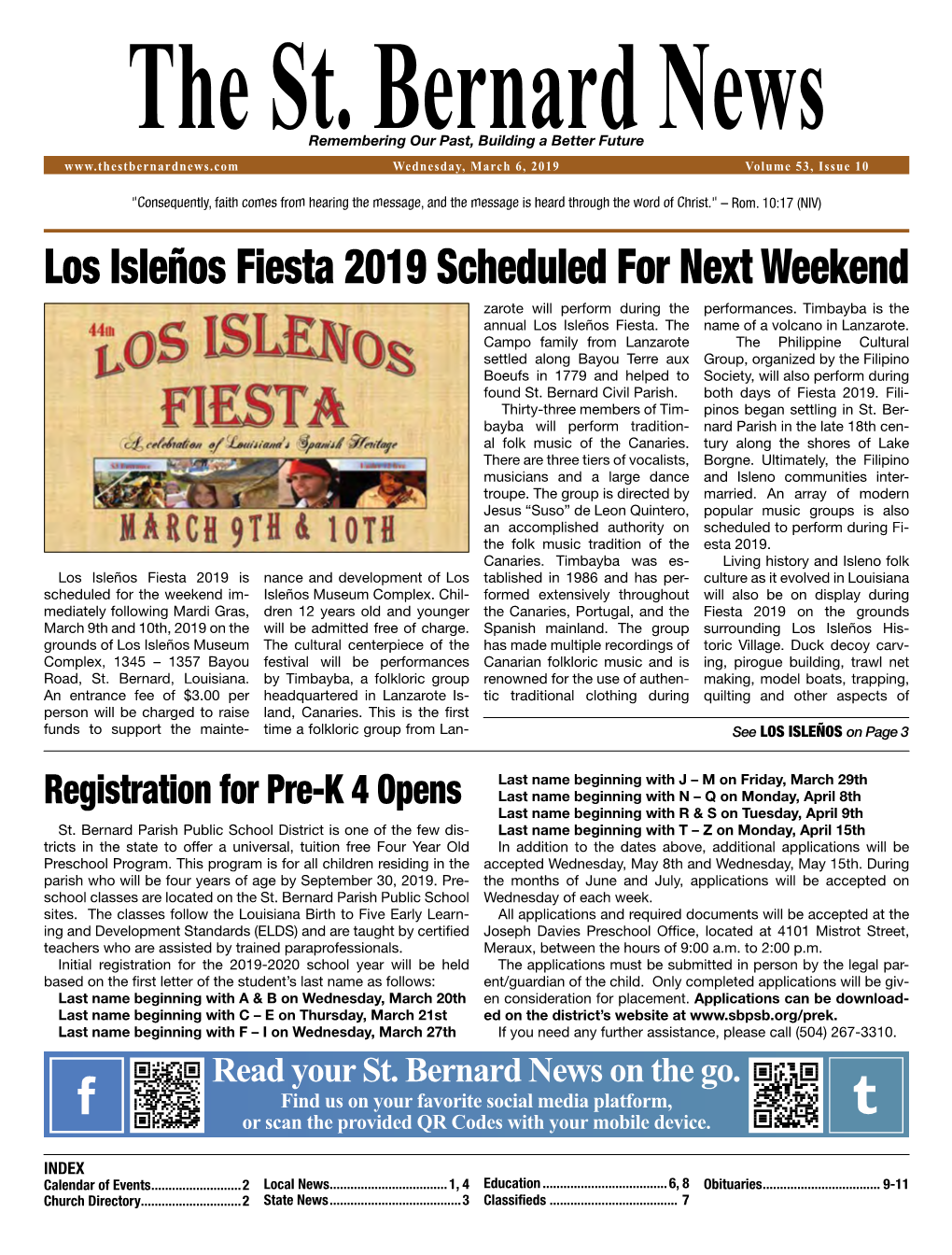 Los Isleños Fiesta 2019 Scheduled for Next Weekend Zarote Will Perform During the Performances