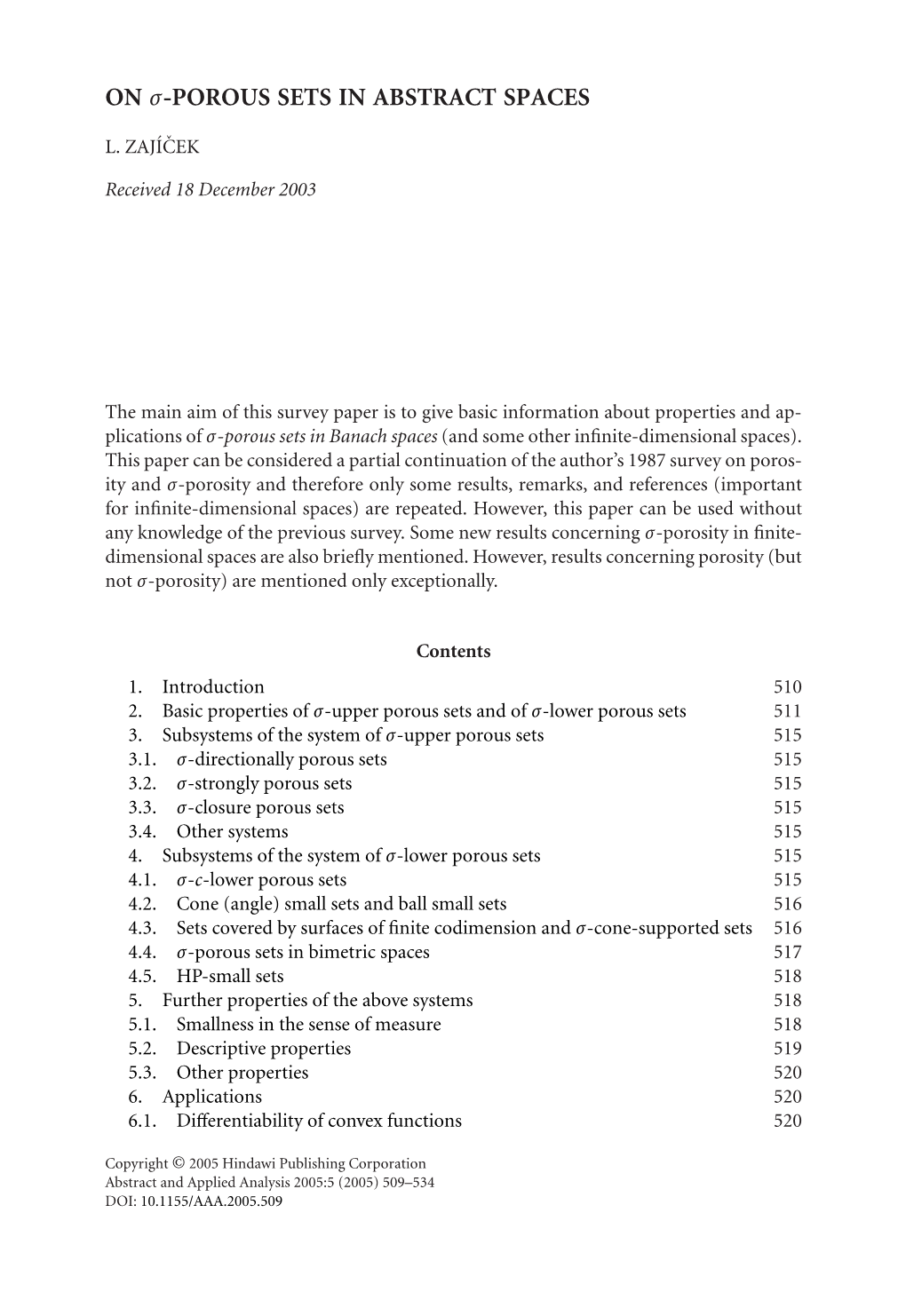 On Σ-Porous Sets in Abstract Spaces