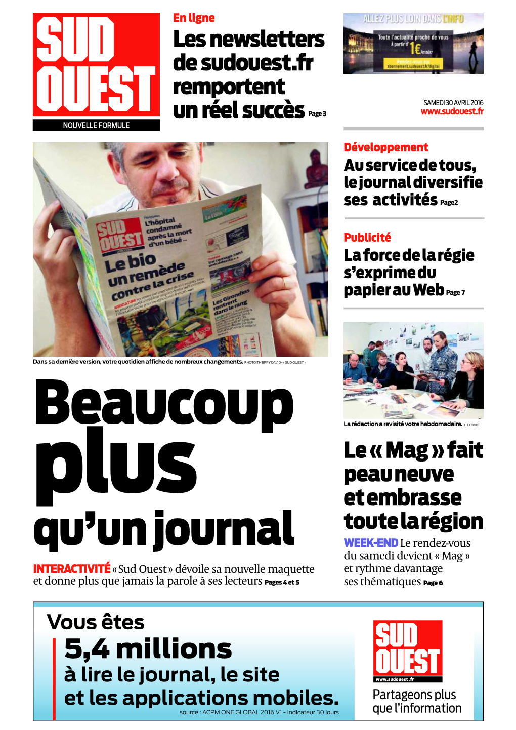 Les Newsletters De Sudouest.Fr Remportent Un Réel Succès Page 3