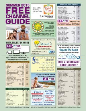 Lbi Tv Channel Guide