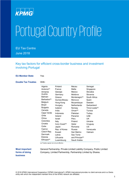 Country Profile Portugal