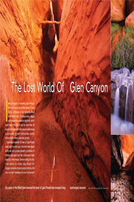 The Lost World of Glen Canyon