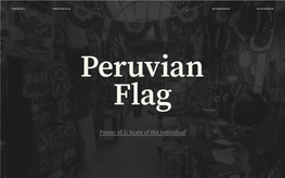Peruvian + Flag