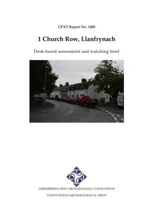 1 Church Row, Llanfrynach