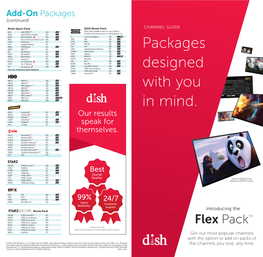 Packages Designed with You in Mind