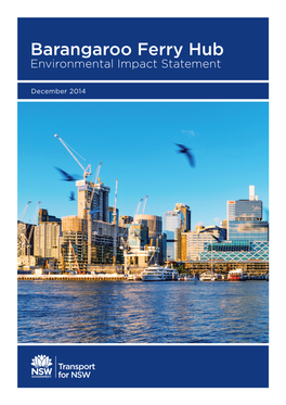 Barangaroo Ferry Hub Environmental Impact Statement