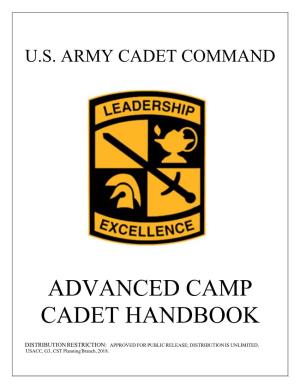 Advanced Camp Cadet Handbook