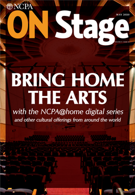 With the NCPA@Home Digital Series and Other Cultural Offerings from Around the World NCPA Chairman Khushroo N