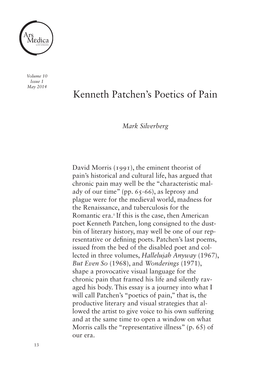 Kenneth Patchen's Poetics of Paint