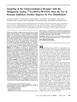 Does the Use of Protease Inhibitors Further Improve in Vivo Distribution?