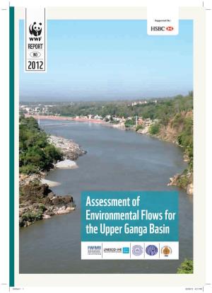 Assessment of Environmental Flows for the Upper Ganga Basin