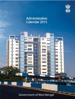 West Bengal Government Administrative Calender, 2015