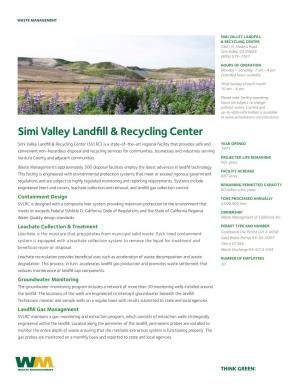 Simi Valley Landfill & Recycling Center