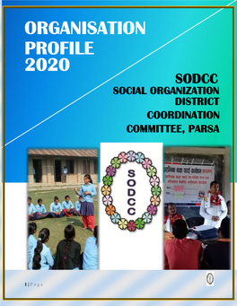 Social Organization District Coordination Co-Ordination Committee Parsa
