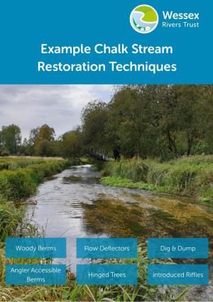 Example Chalk Stream Restoration Techniques Guide