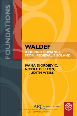 Waldef: a French Romance from Medieval England
