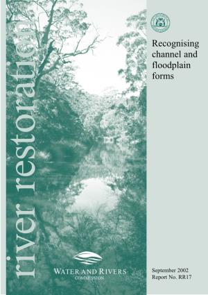 Recognising Channel and Floodplain Forms