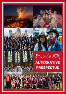 St John's JCR ALTERNATIVE PROSPECTUS ? 08 E D I S N I