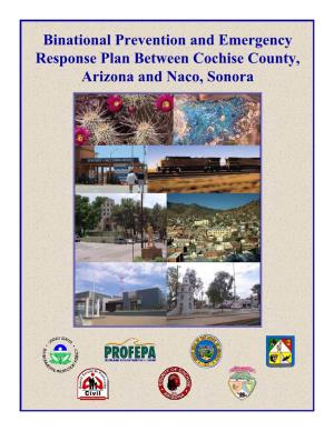 Binational Prevention and Emergency Response Plan Between Cochise County, Arizona and Naco, Sonora