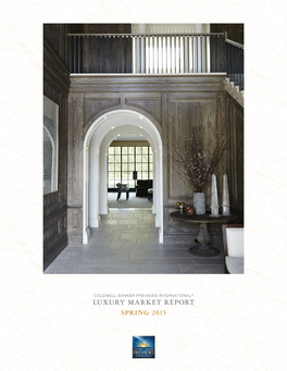 Luxury Market Report Spring 2015 Table of Contents