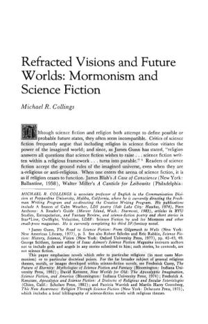 Mormonism and Science Fiction