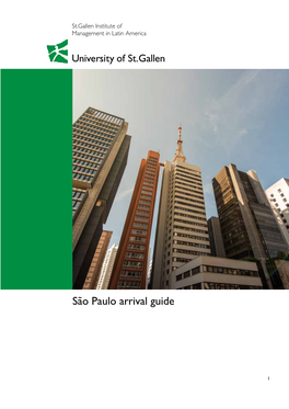 São Paulo Arrival Guide