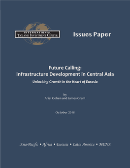 Future Calling: Infrastructure Development in Central Asia 1