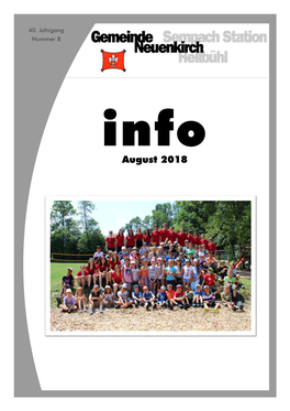 Info August 2018
