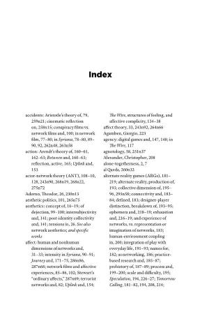 [Network Aesthetics] Index.Pdf