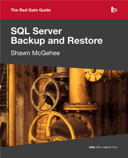 SQL Server Backup and Restore Shawn Mcgehee