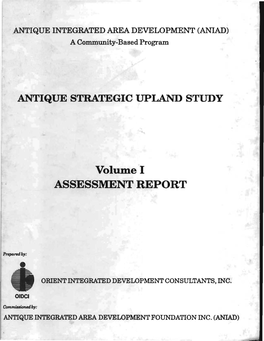 Antique Strategic Upland Study