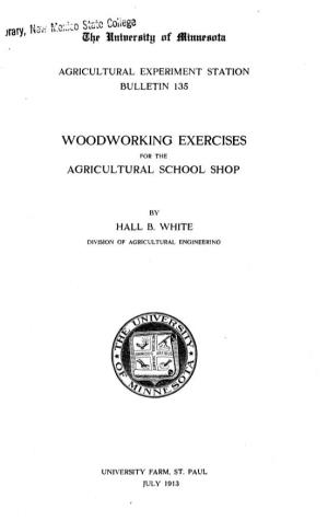 Woodworking Exercises