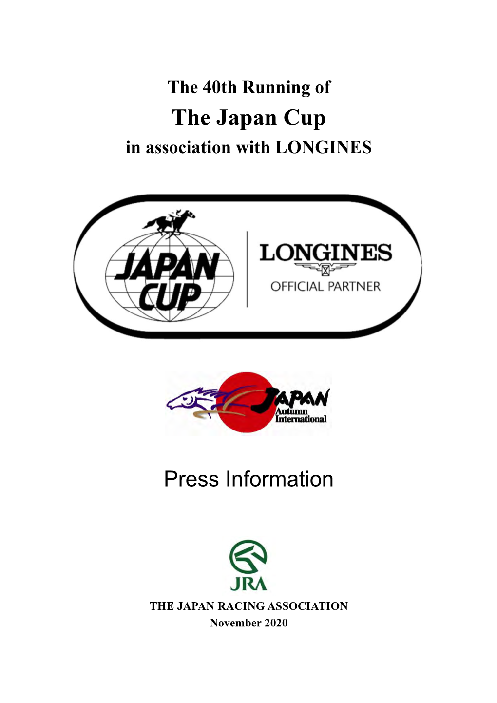 The Japan Cup in Association with LONGINES