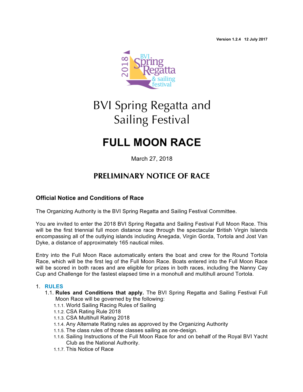 Full Moon Race