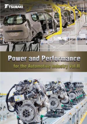 Tsubaki Power and Performance for Automotive Industry Vol.2