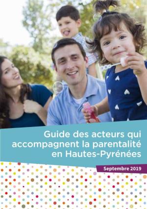 Guide Des Acteurs Qui Accompagnent La Parentalité En Hautes-Pyrénées