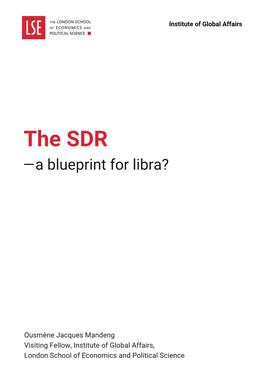 The SDR—A Blueprint for Libra?