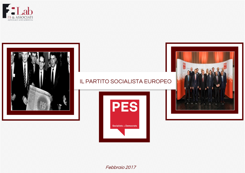 Il Partito Socialista Europeo